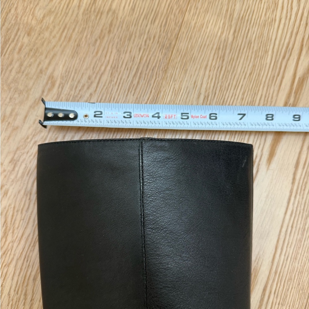 Madewell Women's Dimes Knee High Kitten Heel Tall Black Boots Size 9.5 new - Picture 8 of 9